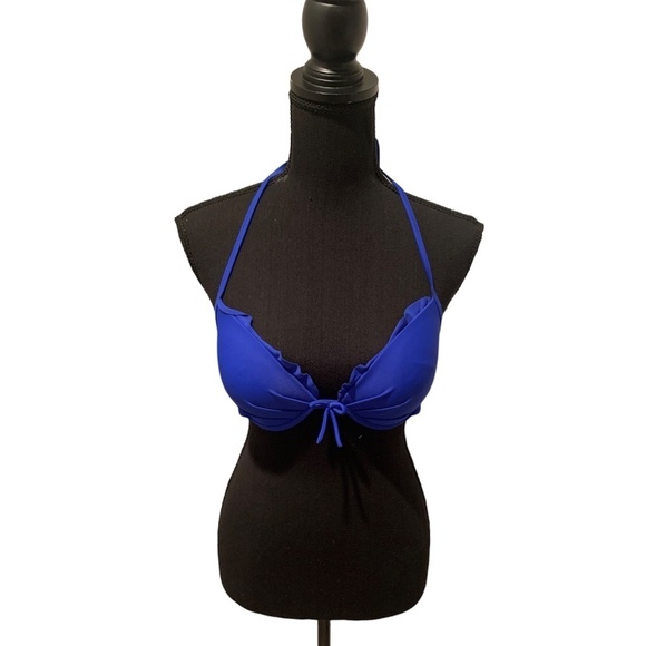 Victoria's Secret Bikini Top in Blue 34C - Picture 1 of 6